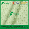 China manufacturer 100% polyester super soft bubble velvet fabric